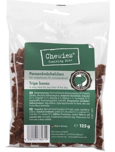 Chewies Goodies (Training) Kosteczki Mini Żwacz 125g - obrazek 5