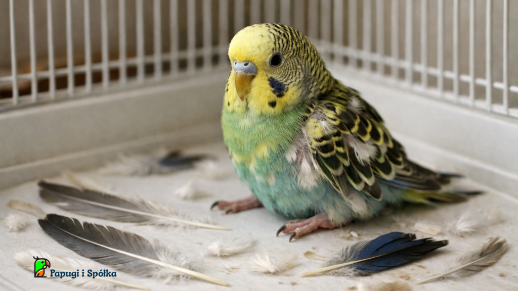 Papużka chora na Francuskie pierzenie